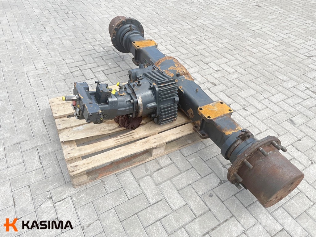 Komatsu Carraro rear axle الشاسيه والتعليق