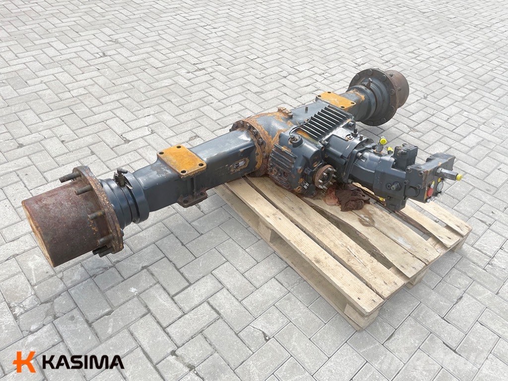 Komatsu Carraro rear axle الشاسيه والتعليق