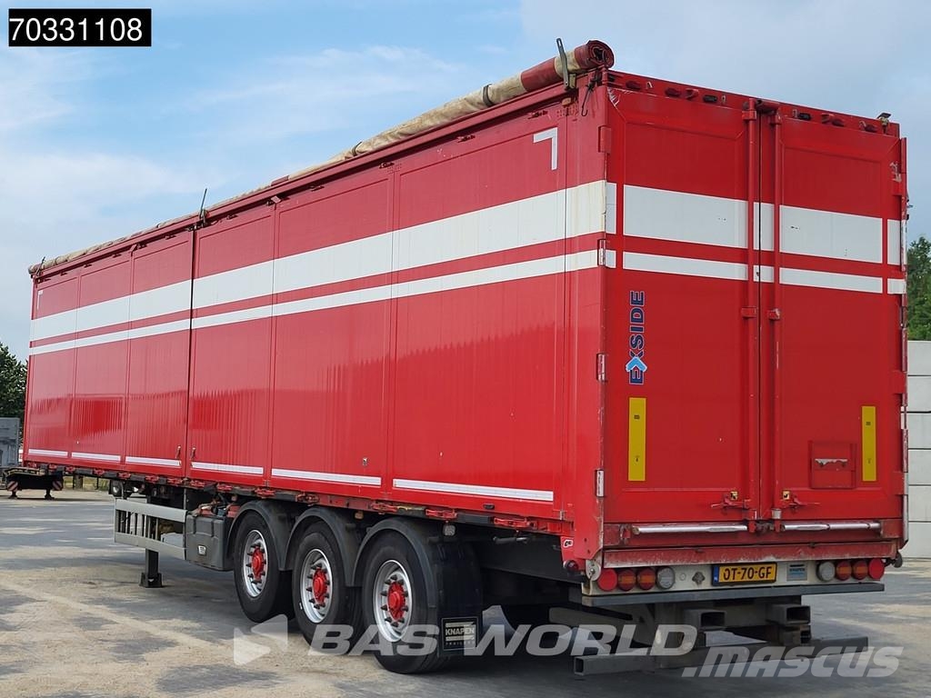 Knapen K600 Side Doors 10MM Lift Axle Walking floor semi-trailers