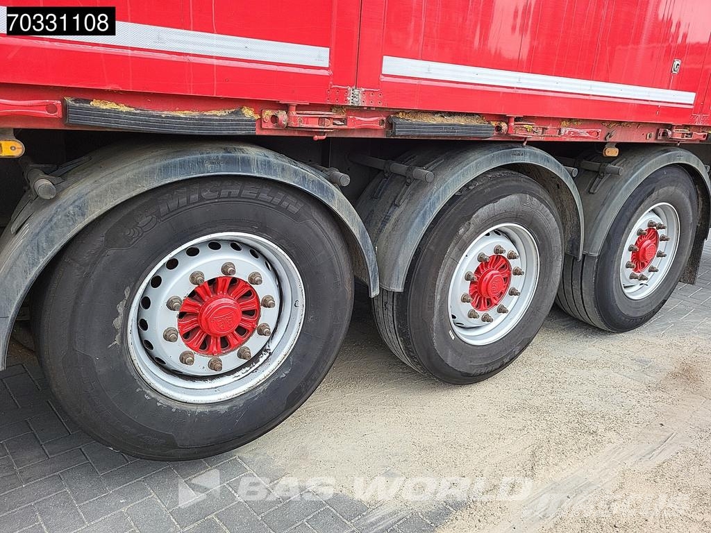 Knapen K600 Side Doors 10MM Lift Axle Walking floor semitrailers