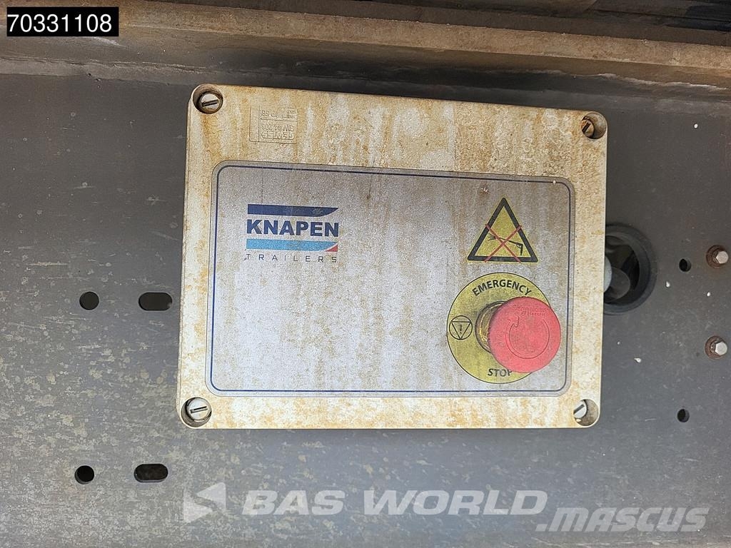 Knapen K600 Side Doors 10MM Lift Axle Walking floor semitrailers