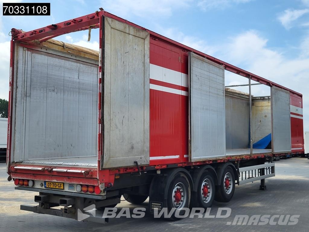 Knapen K600 Side Doors 10MM Lift Axle Walking floor semitrailers
