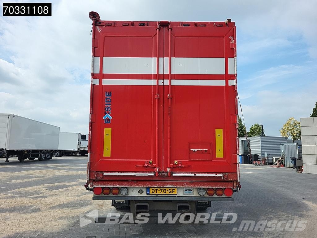 Knapen K600 Side Doors 10MM Lift Axle Walking floor semitrailers