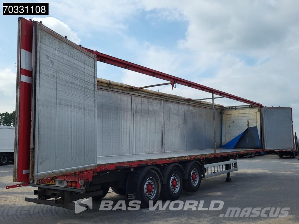 Knapen K600 Side Doors 10MM Lift Axle Walking floor semitrailers