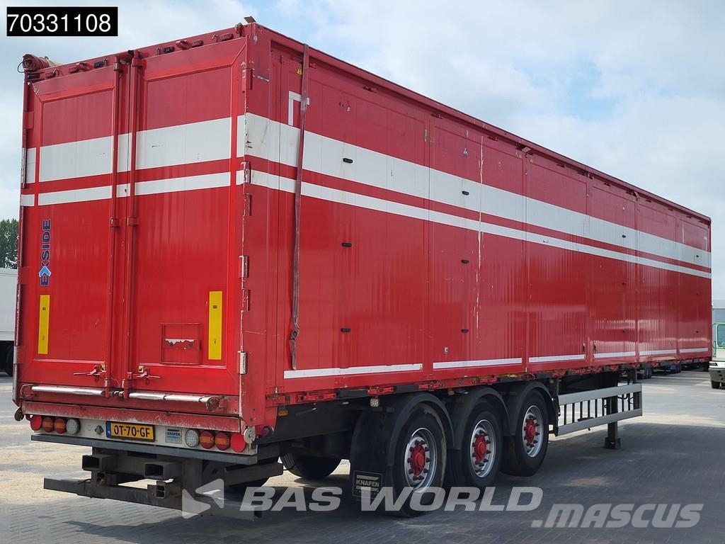 Knapen K600 Side Doors 10MM Lift Axle Walking floor semi-trailers