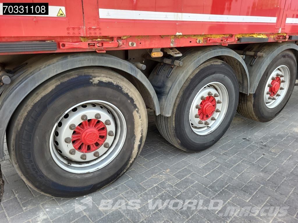 Knapen K600 Side Doors 10MM Lift Axle Walking floor semi-trailers