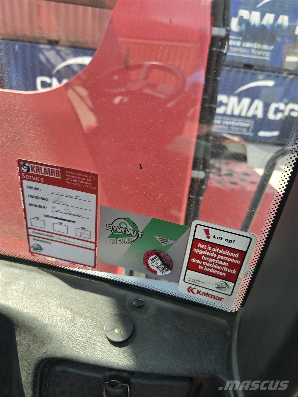 Kalmar DRG450-60S5 Reach-Stacker