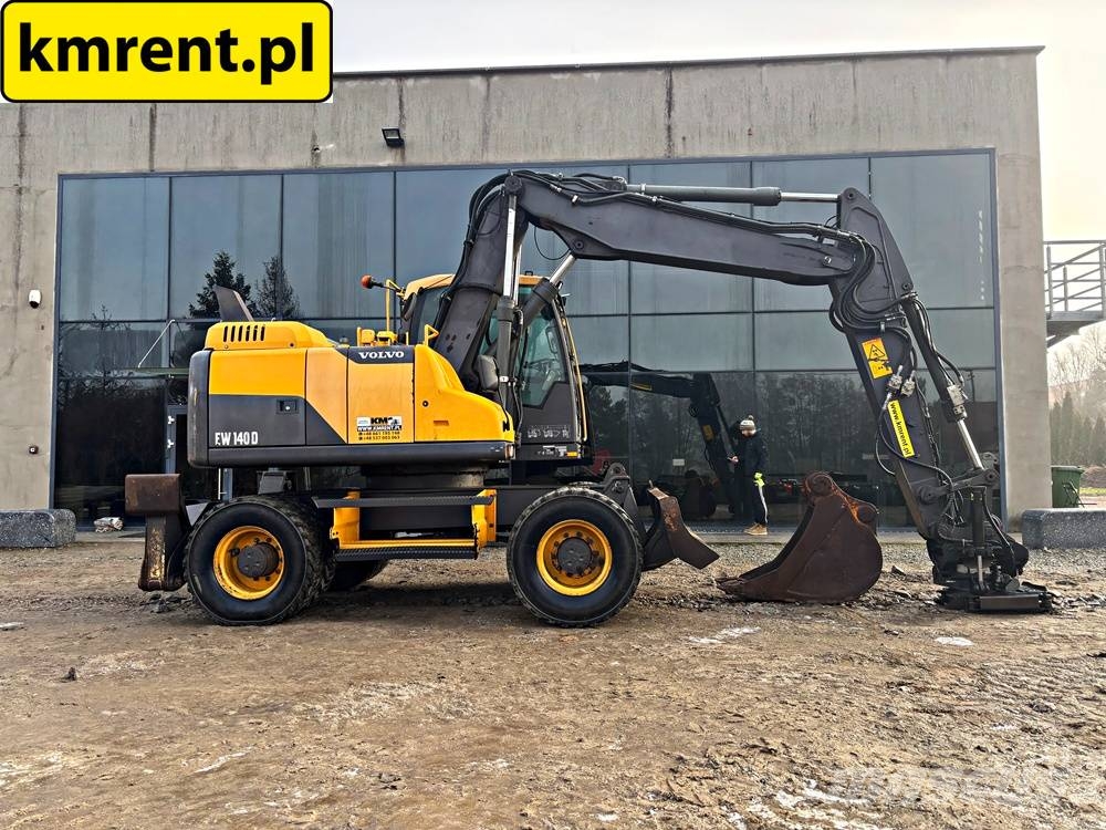 Volvo EW 140 D KOPARKA KOŁOWA GŁOWICA OBROTOWA ZE SZCZYP Wheeled excavators