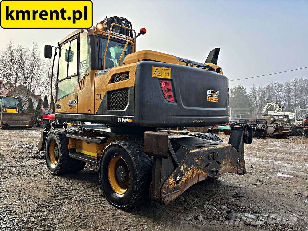 Volvo EW 140 D KOPARKA KOŁOWA GŁOWICA OBROTOWA ZE SZCZYP Wheeled excavators