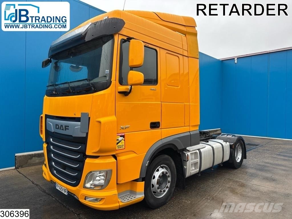 DAF XF 480 EURO 6, Retarder, ACC Naudoti vilkikai