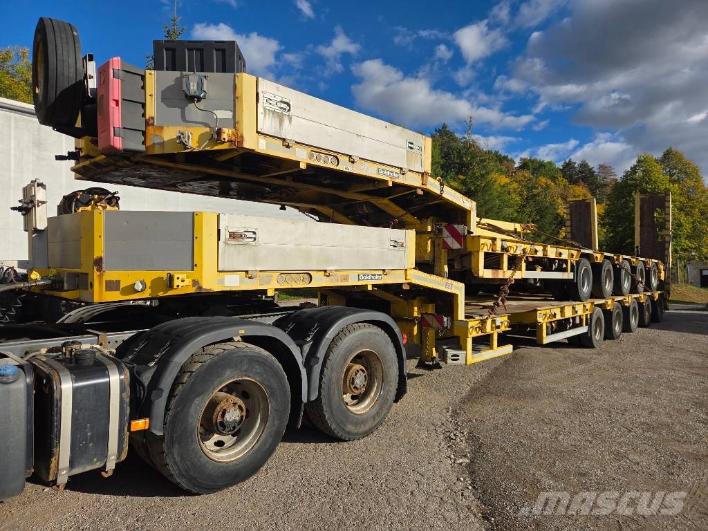 Goldhofer STZ L5 56 2 pieces 14,8m - 21,8 m Ημιρυμούλκες με χαμηλό δάπεδο