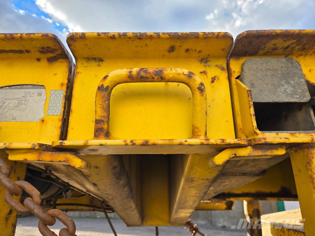 Goldhofer STZ L5 56 2 pieces 14,8m - 21,8 m Ημιρυμούλκες με χαμηλό δάπεδο