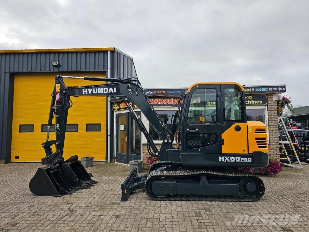 Hyundai HX60PRO 小型挖土機/掘鑿機<7t(小型挖掘機)