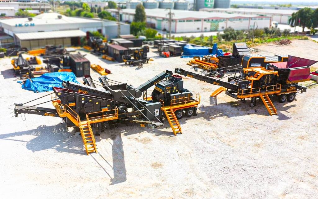 Fabo MCK-90 INSTALLATION DE CONCASSAGE ET DE CRIBLAGE Mobilne drobilice