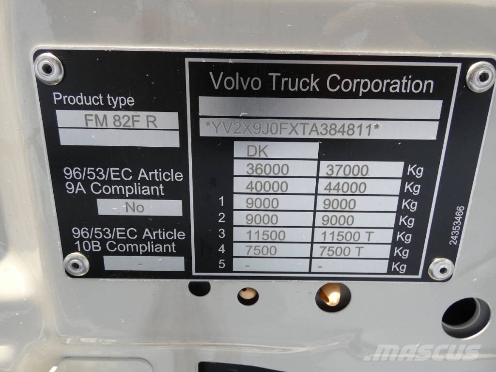 Volvo FM 36.330 Kuorma-autoalustat