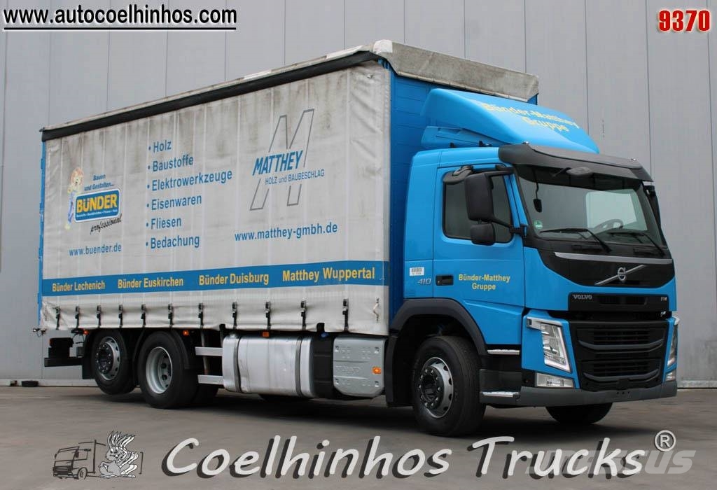 Volvo FM 410 Tovornjaki s ponjavo