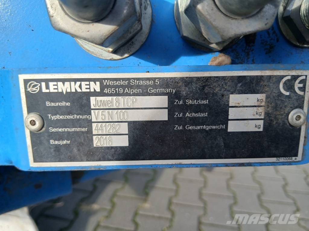 Lemken Juwel 8 TCP V 5 N 100 Wentelploegen