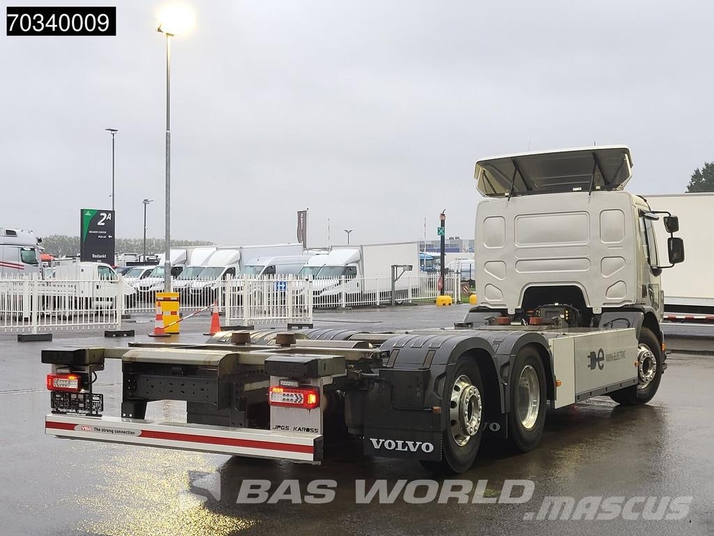 Volvo FEE 62R FE 6X2 100% electric 200kW chassis Full Ai Containertrucks met kabelsysteem
