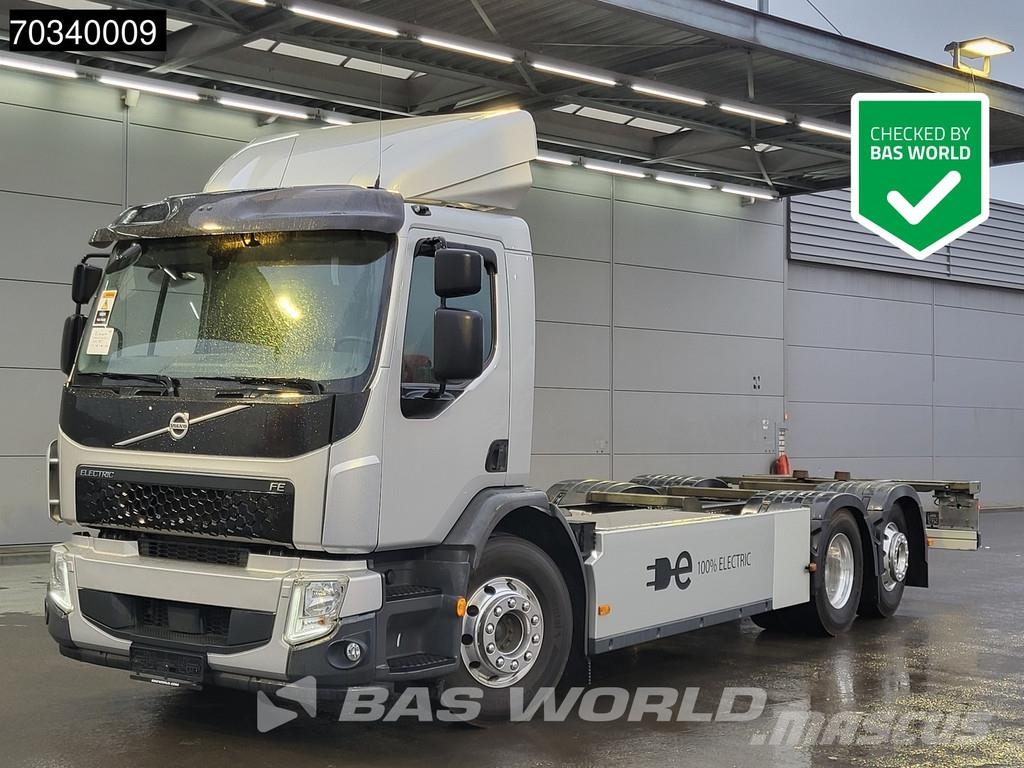 Volvo FEE 62R FE 6X2 100% electric 200kW chassis Full Ai Containertrucks met kabelsysteem