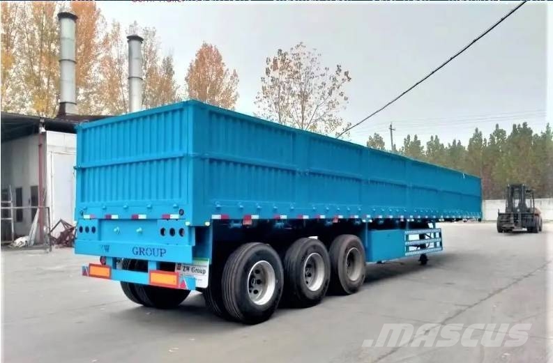 ZW Group ZW-GROUP 60ton Sidewall Truck Trailer 기타 트레일러