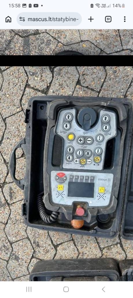 Vögele S 1303-3i Asfaltni finišeri