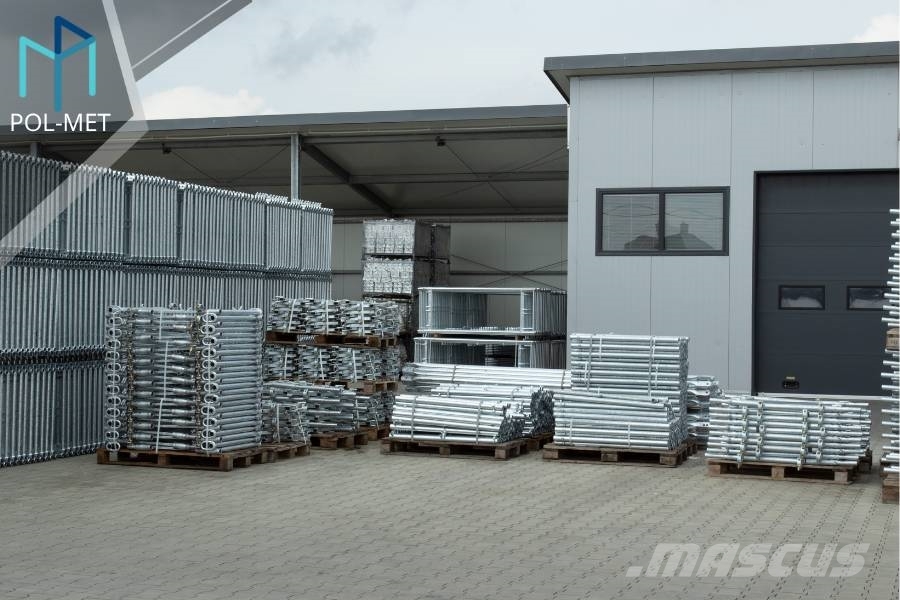 POL-MET 760,50m² Gerüste, skele, andamios, schele, Pastolių įrengimai