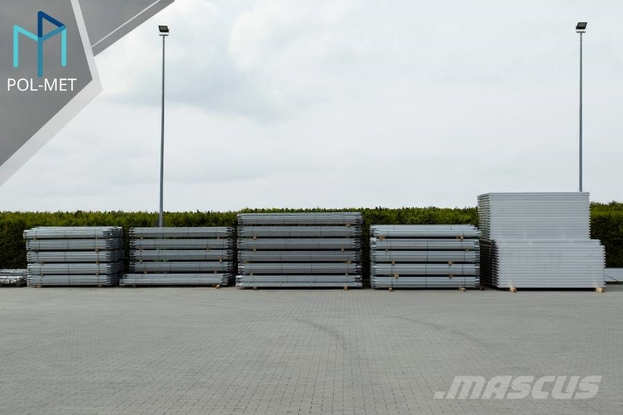 POL-MET 760,50m² Gerüste, skele, andamios, schele, Pastolių įrengimai