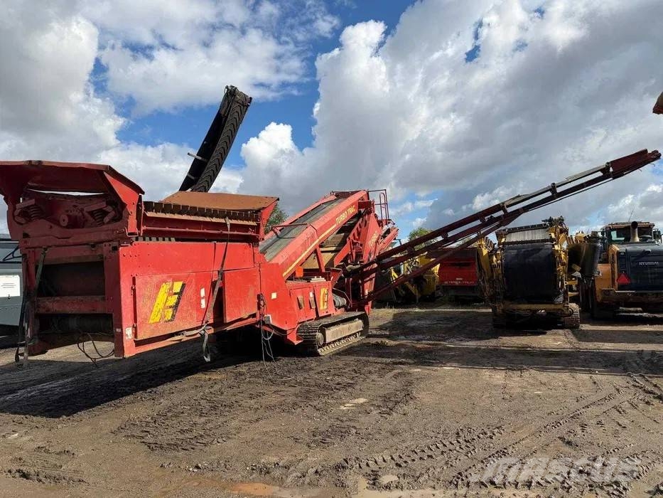 Przesiewacz EXTEC Turbotrac z Wibrokratą Sieb- und Brechanlagen