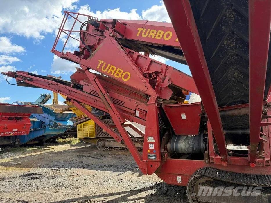 Przesiewacz EXTEC Turbotrac z Wibrokratą Sieb- und Brechanlagen