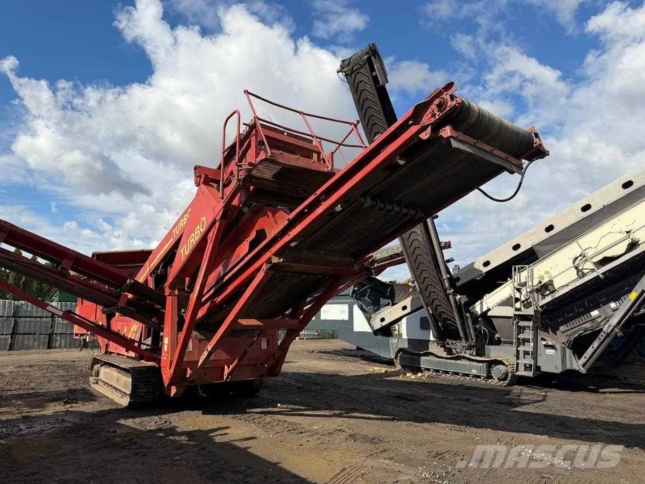 Przesiewacz EXTEC Turbotrac z Wibrokratą Sieb- und Brechanlagen
