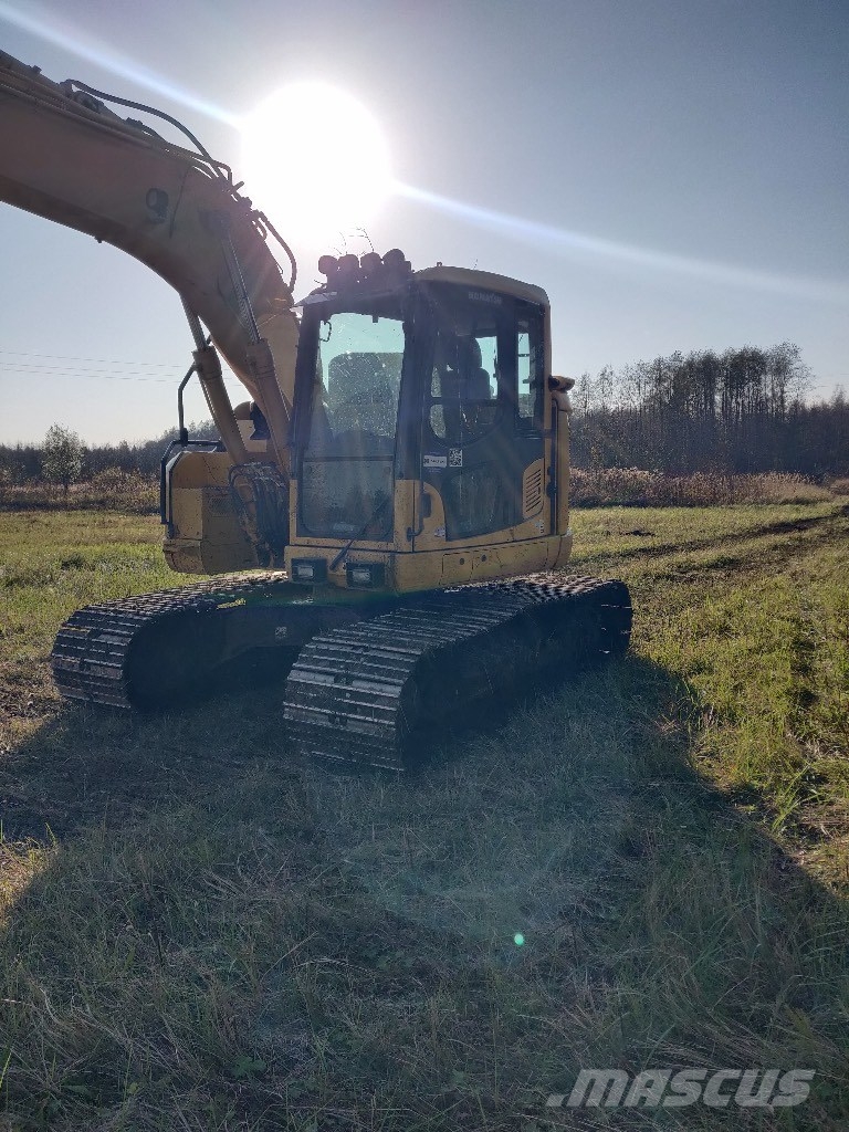 Komatsu PC 138 US-11 Paletli ekskavatörler
