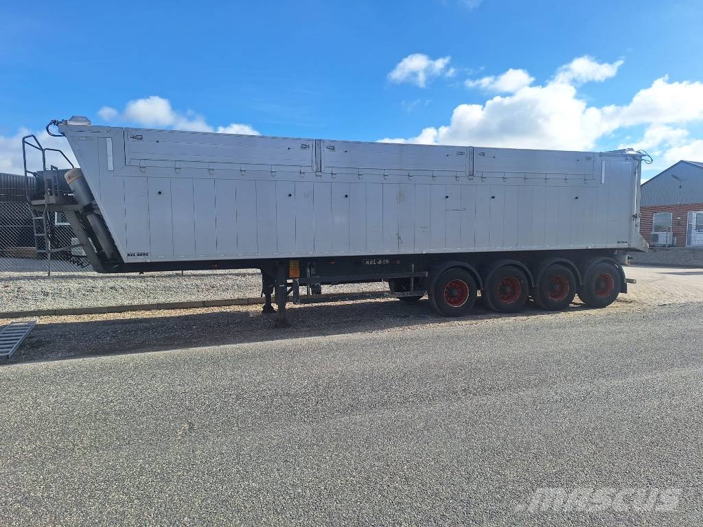 Kel-Berg 4 akslet 60 m3 tiptrailer med Ecotop Damperli çekiciler