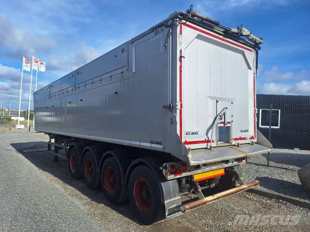 Kel-Berg 4 akslet 60 m3 tiptrailer med Ecotop Damperli çekiciler
