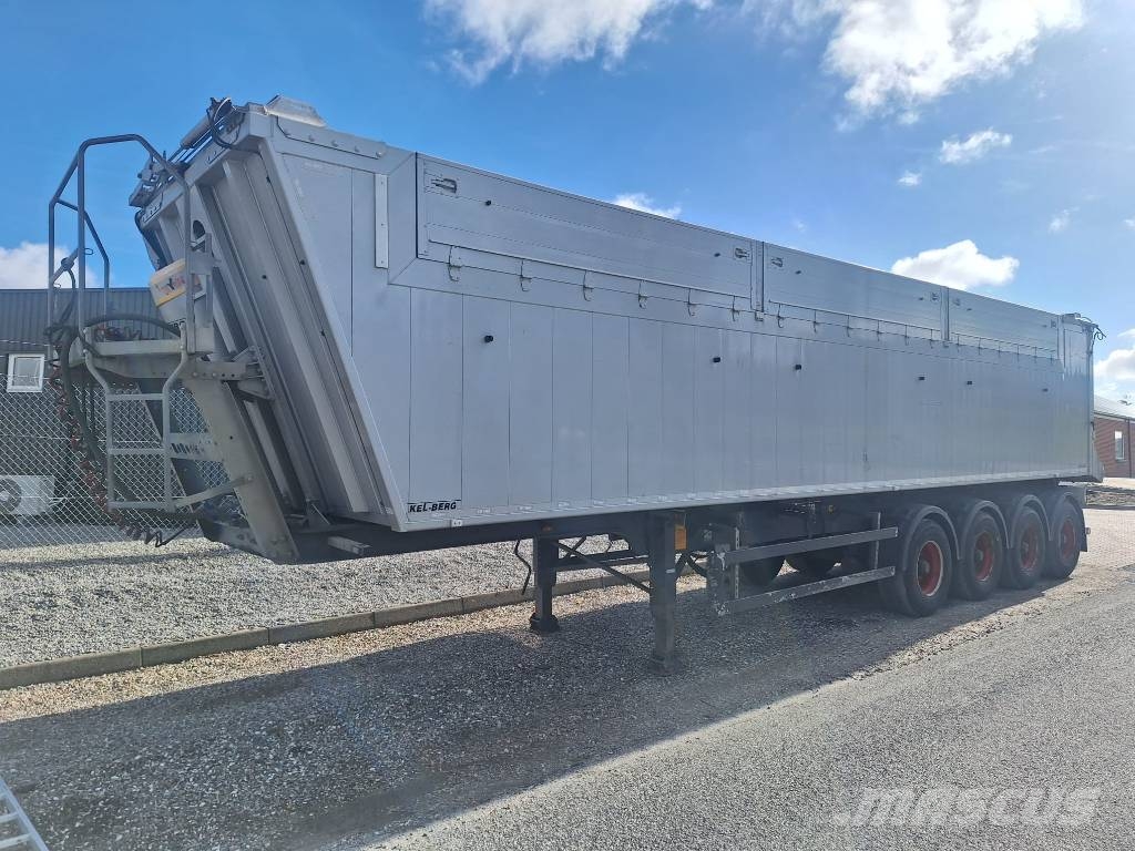 Kel-Berg 4 akslet 60 m3 tiptrailer med Ecotop Damperli çekiciler