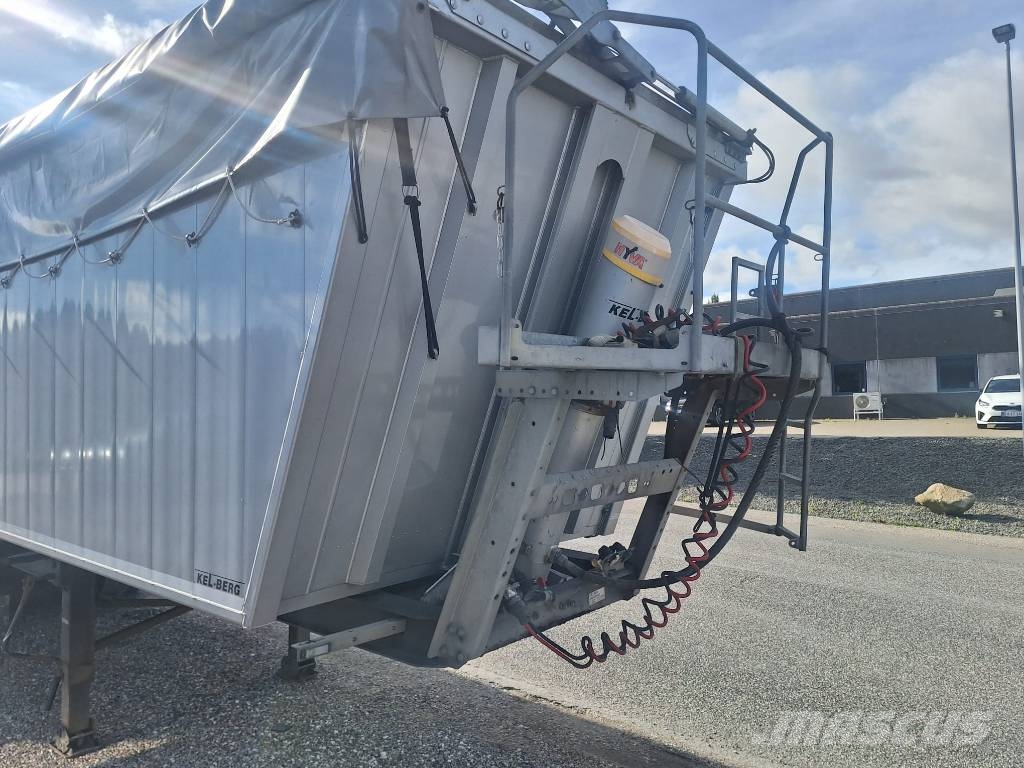 Kel-Berg 4 akslet 60 m3 tiptrailer med Ecotop Damperli çekiciler