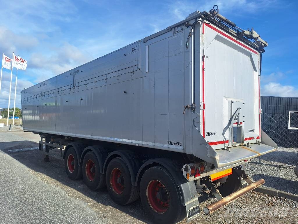 Kel-Berg 4 akslet 60 m3 tiptrailer med Ecotop Damperli çekiciler