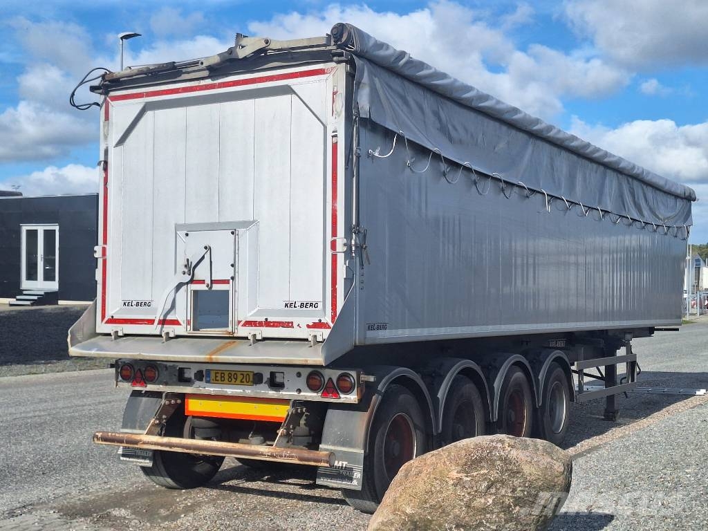 Kel-Berg 4 akslet 60 m3 tiptrailer med Ecotop Damperli çekiciler