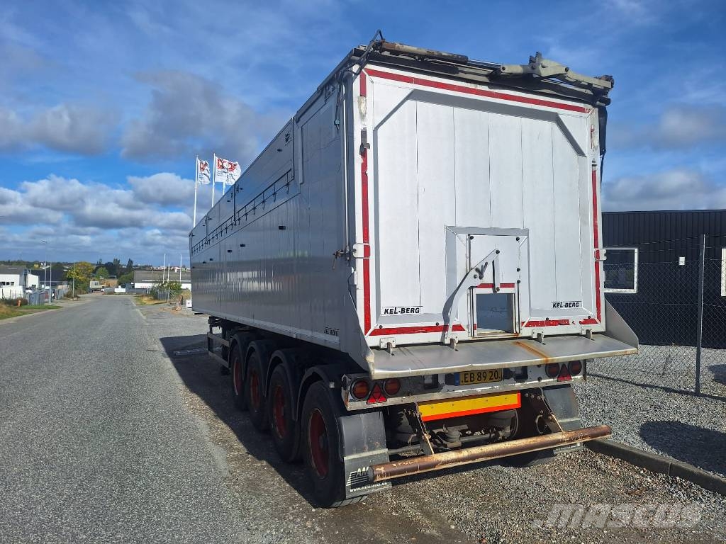 Kel-Berg 4 akslet 60 m3 tiptrailer med Ecotop Damperli çekiciler