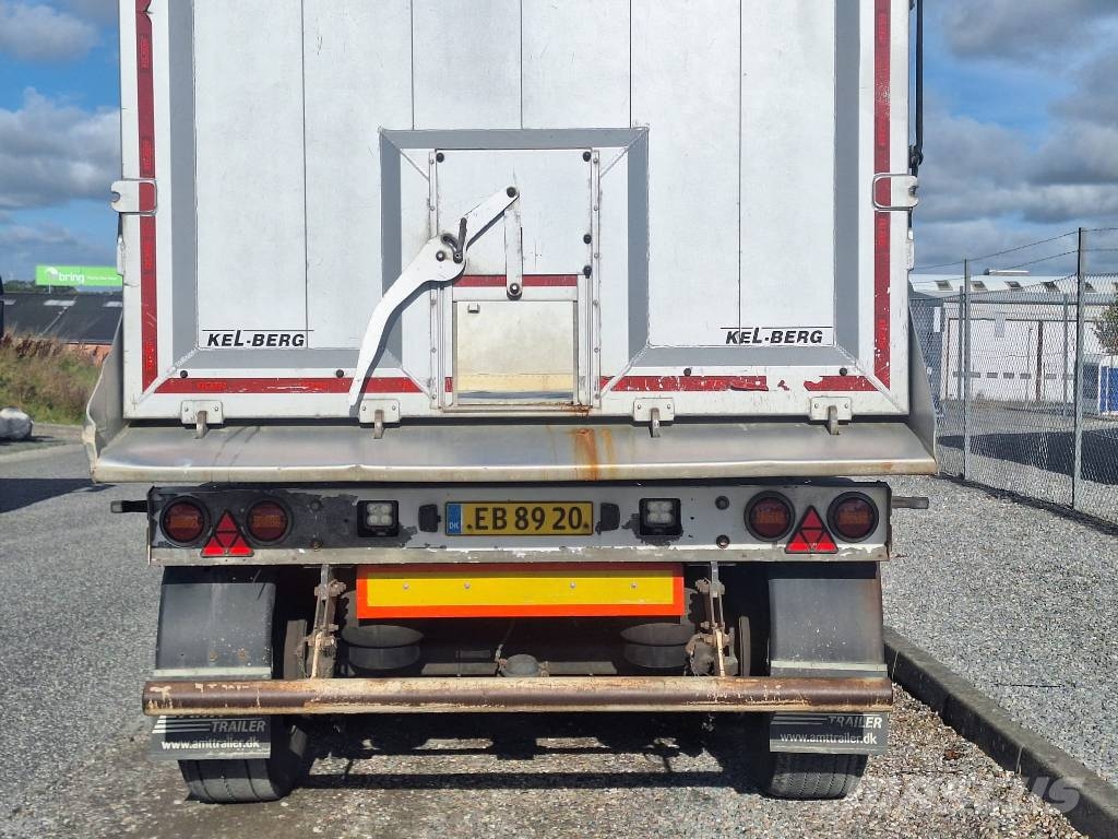 Kel-Berg 4 akslet 60 m3 tiptrailer med Ecotop Damperli çekiciler
