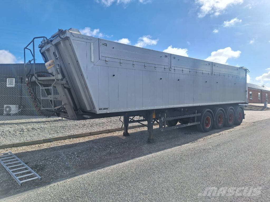 Kel-Berg 4 akslet 60 m3 tiptrailer med Ecotop Damperli çekiciler