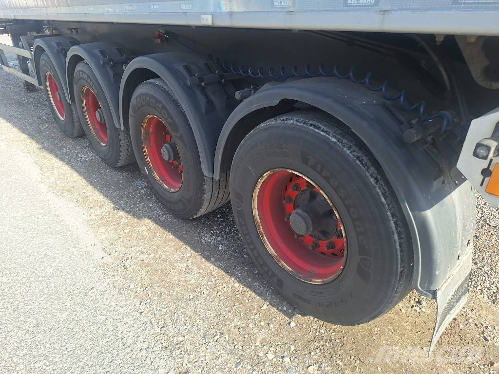Kel-Berg 4 akslet 60 m3 tiptrailer med Ecotop Damperli çekiciler