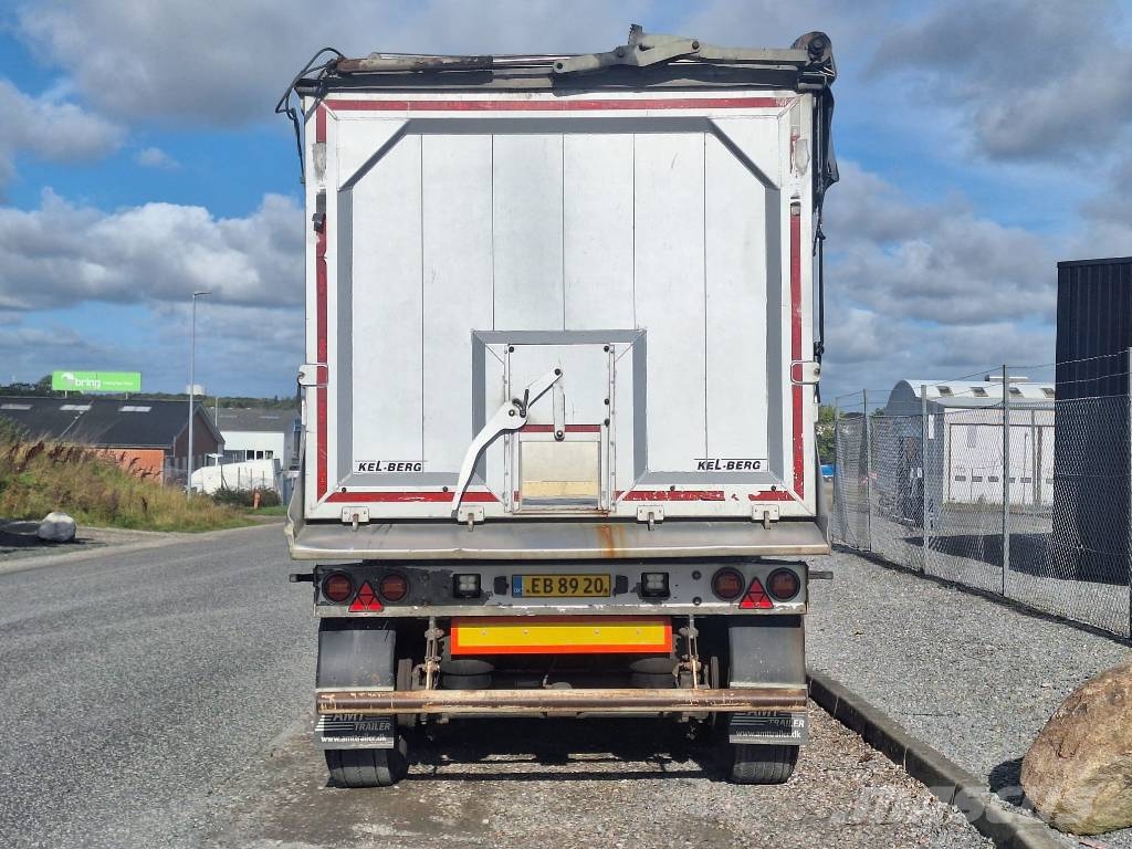 Kel-Berg 4 akslet 60 m3 tiptrailer med Ecotop Damperli çekiciler