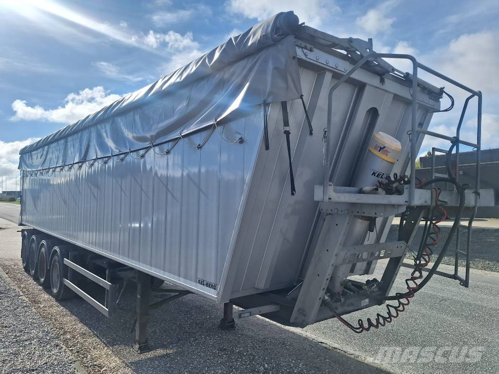 Kel-Berg 4 akslet 60 m3 tiptrailer med Ecotop Damperli çekiciler