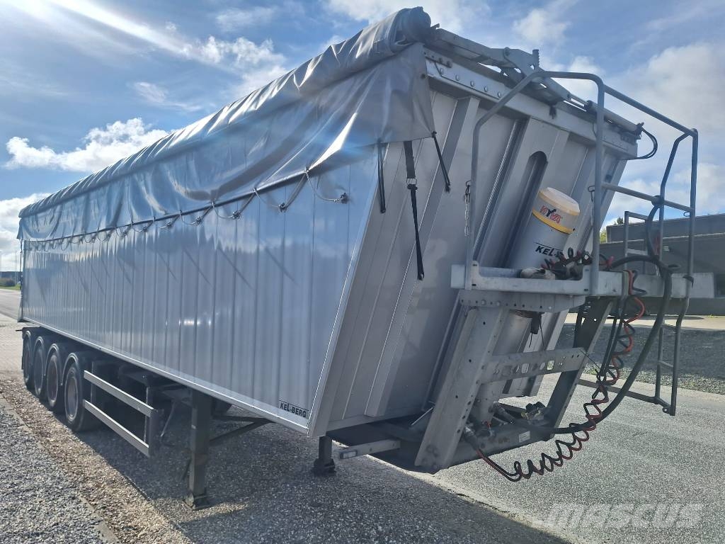 Kel-Berg 4 akslet 60 m3 tiptrailer med Ecotop Damperli çekiciler