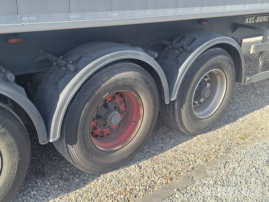 Kel-Berg 4 akslet 60 m3 tiptrailer med Ecotop Damperli çekiciler