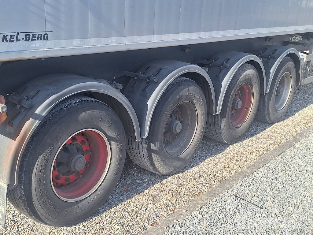Kel-Berg 4 akslet 60 m3 tiptrailer med Ecotop Damperli çekiciler