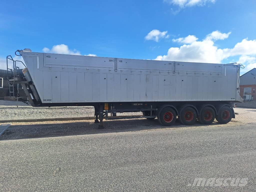 Kel-Berg 4 akslet 60 m3 tiptrailer med Ecotop Damperli çekiciler