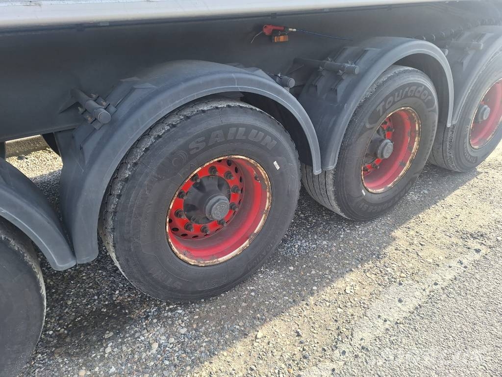 Kel-Berg 4 akslet 60 m3 tiptrailer med Ecotop Damperli çekiciler