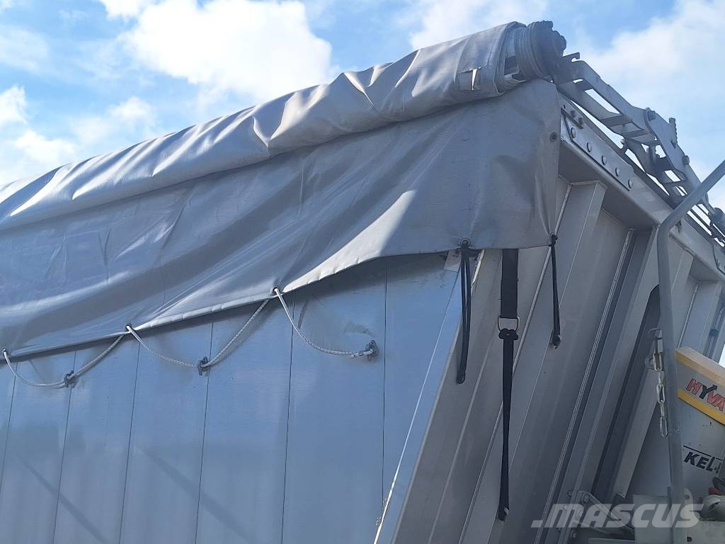 Kel-Berg 4 akslet 60 m3 tiptrailer med Ecotop Damperli çekiciler