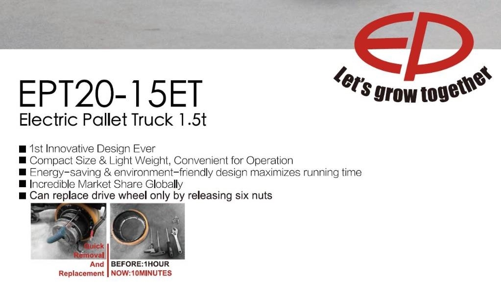 EP EPT20-15ET Hand pallet truck